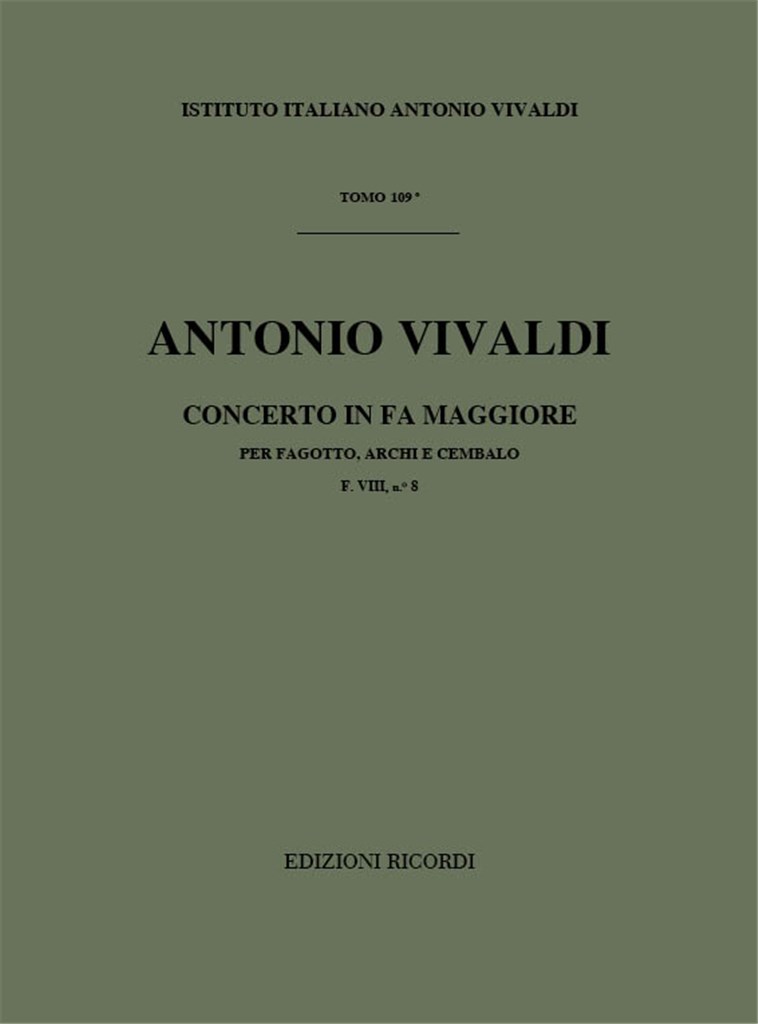 Concerto in Fa Maggiore (F Major)
